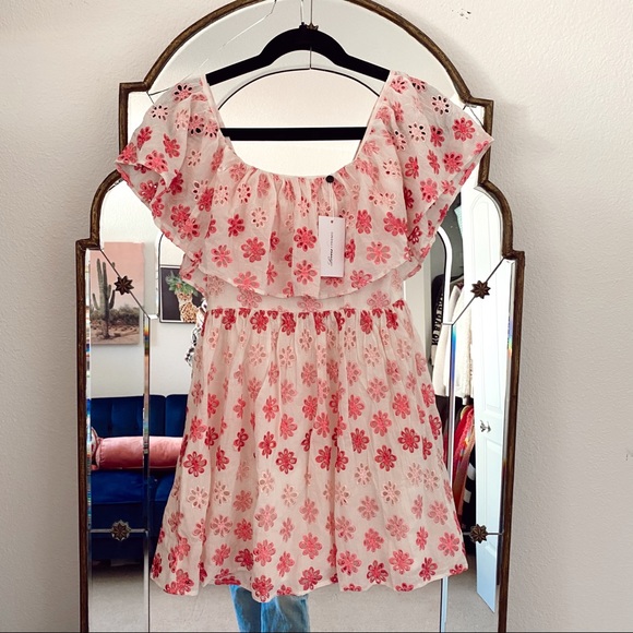 Lovers + Friends Dresses & Skirts - LOVERS + FRIENDS Dream Vacay Dress pink NWT floral